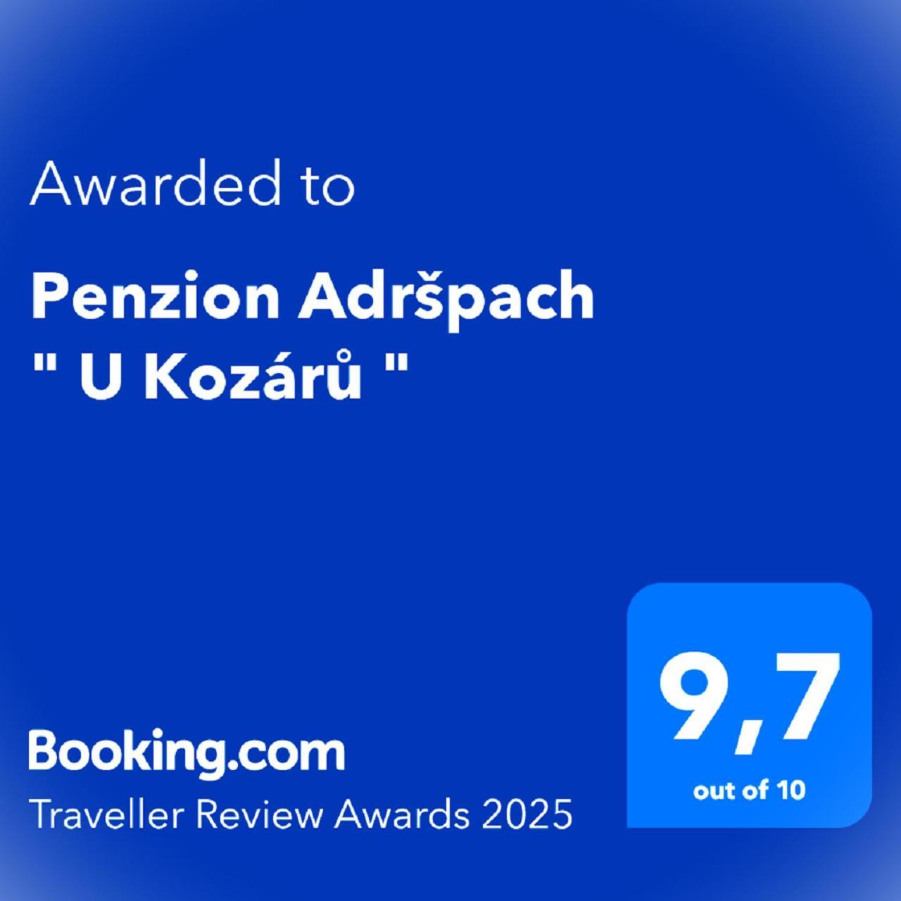 Penzion Adrspach " U Kozaru " Luaran gambar